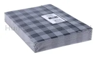Teczka Z Gumką Office Products, Karton/Lakier, A4, 320Gsm, 3-Skrz., Mix Kolorów W Kratę - 19