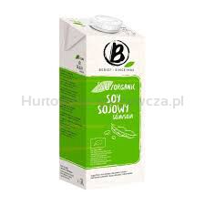 Berief Napój Sojowy Naturalny Bez Cukru Bezglutenowy Bio 1 L 