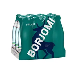 Borjomi Naturalna Woda Mineralna Gazowana 500 Ml (Szkło)