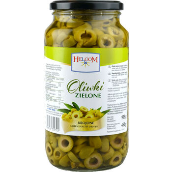 Helcom Oliwki Krojone Zielone 935Ml 