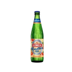 Łomża Radler Grapefruit 20% soku butelka bezzwrotna 500 ml