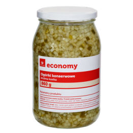 Tge Ogórki konserwowe drobna kostka 860g/500g