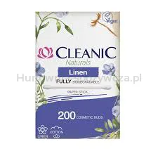 Cleanic Patyczki Higieniczne Naturals Linen 200 Szt.