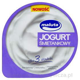 Jogurt Śmietankowy 9% Tł. 220G Maluta