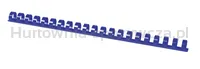 Grzbiety do bindowania OFFICE PRODUCTS, A4, 14mm (125 kartek), 100 szt., niebieskie - 2