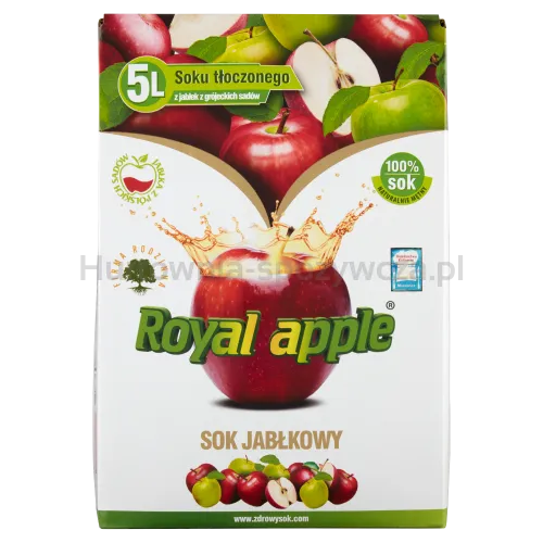 Royal Apple Sok Jabłkowy 100% 5L