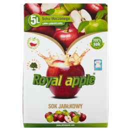 Royal Apple Sok Jabłkowy 100% 5L