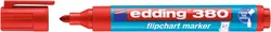 Edding Marker do flipchartów e-380 1,5-3mm, czerwony 