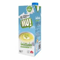 Śmietanka Uht 18% Mu! 1L Wart Milk