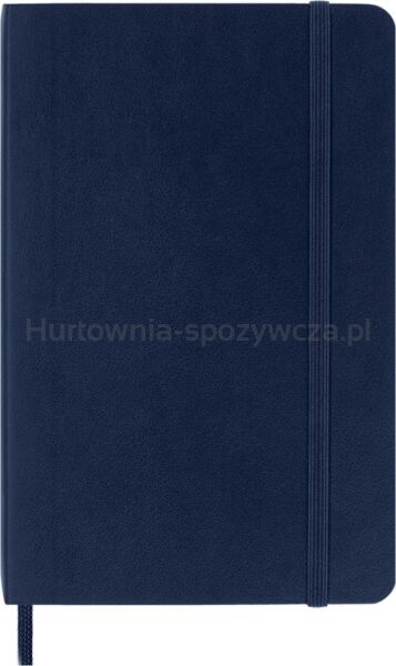 Notes MOLESKINE P (9x14cm) w linie, miękka oprawa, sapphire blue, 192 strony, niebieski - 2