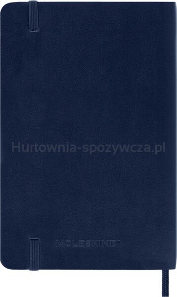 Notes MOLESKINE P (9x14cm) w linie, miękka oprawa, sapphire blue, 192 strony, niebieski - 10