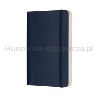 Notes MOLESKINE P (9x14cm) w linie, miękka oprawa, sapphire blue, 192 strony, niebieski - 5