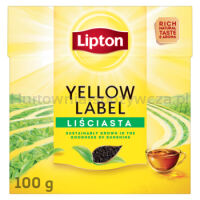 Lipton Yellow Label Herbata Czarna Liściasta 100 G