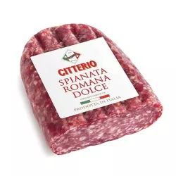 Salame spianata romana dolce około 1 kg G.Citterio