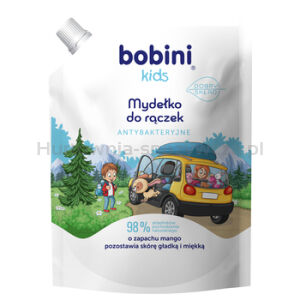 Bobini Kids Mydło Do Rąk Antybakteryjne O Zapachu Mango 300Ml Refill