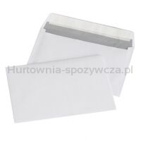 Office Products Koperty z taśmą silikonowąHK, C6, 114x162mm, 80gsm, 1000szt., białe 