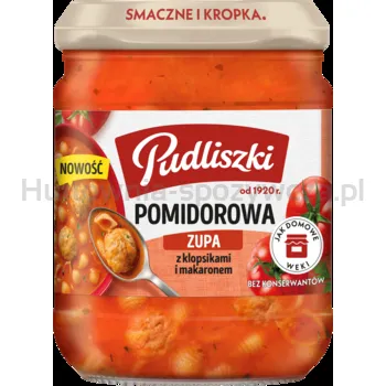 Zupa pomidorowa z klopsikami i makaronem Pudliszki 450g