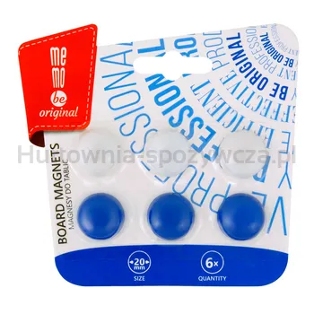 Memobe Magnesy Do Tablic 20 Mm, 6 Szt. Blister