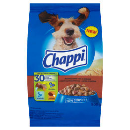 Chappi Suchy Z Wołowiną I Drobiem 500G Karma Dla Psów