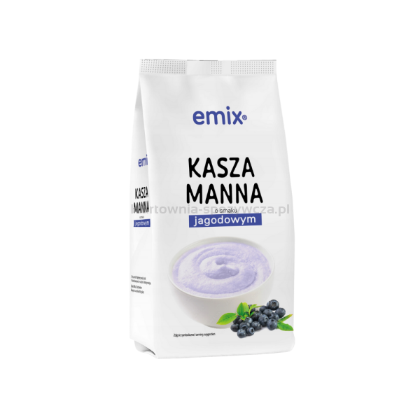Kasza manna o smaku jagodowym emix 500g