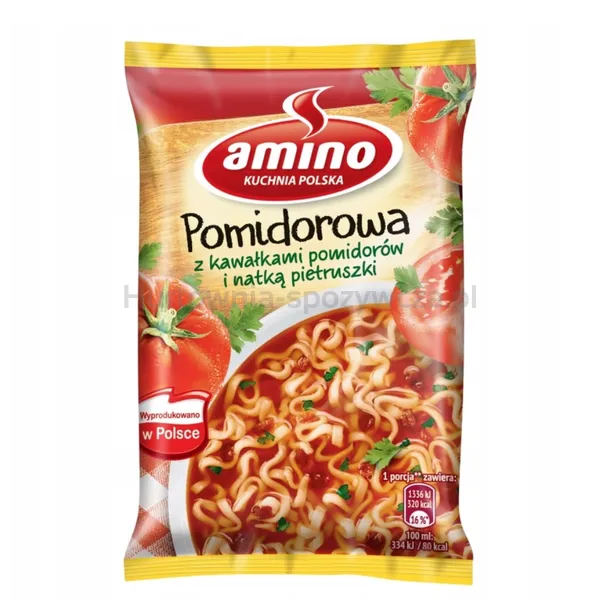 Amino Nudle Pomidorowa 61g