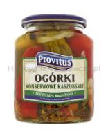 Provitus Ogórki Konserwowe Kaszubskie 640G