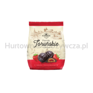 Kopernik Pierniki Toruńskie w czekoladzie z nadzieniem o smaku truskawkowym 150g