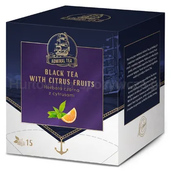 Admiral Tea Czarna z Cytrusami herbata ekspr. 15x2g