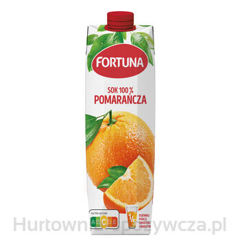 Fortuna Sok 100% Pomarańcza 1 L