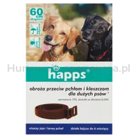 Happs Obroża Przeciw Pchłom I Kleszczom Dla Dużych Psów