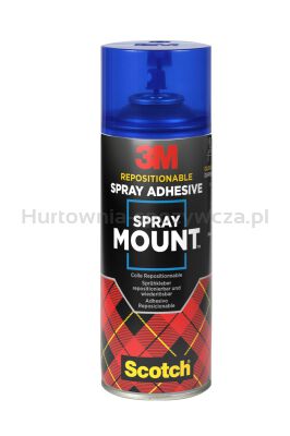 Klej w sprayu 3M Spraymount (UK7874/11), uniwersalny, 400ml