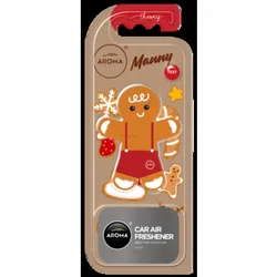 Aroma Car Odświeżacz Powietrza Do Samochodu Xmas Manny Boy Wiśnia