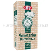 Mlekovita śmietanka Kuchmistrza 18% tłuszczu 1l