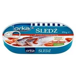 Śledz Orka W Sosie Pomidorowym 170 G Mw Dobry Wybór