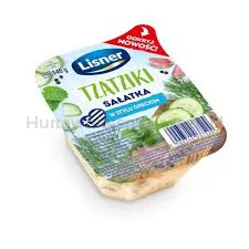 TZATZIKI Sałatka w stylu greckim 140 g Lisner