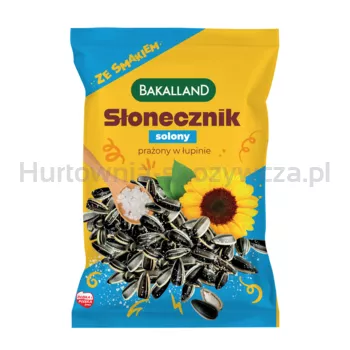 Bakalland Słonecznik solony prażony w łupinie 130 g