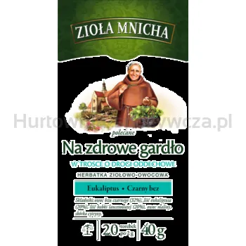 Zioła Mnicha Herbata na zdrowe gardło 20x2g