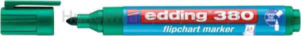 Edding Marker do flipchartów e-380 1,5-3mm, zielony 