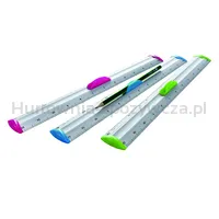 Linijka aluminiowa z uchwytem na ołówek KEYROAD Measure Clip, 30 cm, blister, mix kolorów - 2