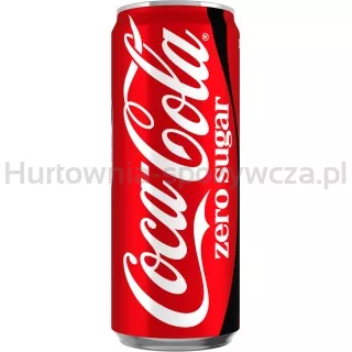 Coca-Cola Zero, puszka, 0,33l, kaucja