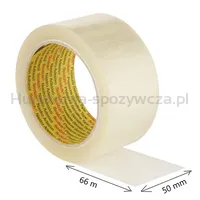 Taśma Pakowa Do Magazynowania Scotch® (309 Tsp), Mocna, 50Mm, 66M, Transparentna - 2
