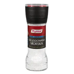 Sól morska jodowana PRYMAT, młynek, 110g
