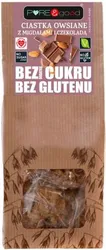 Ciastka owsiane z migdałami i czekoladą BEZGL.  B/C 150g