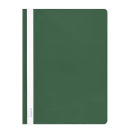 Donau Skoroszyt PVC, A4, twardy, 150/160mikr., zielony 