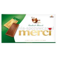 Merci Czekolada Orzechowa-Migdałowa 100G