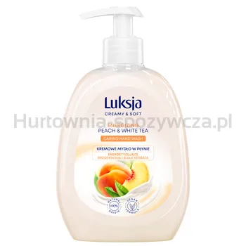 Luksja Creamy &Amp; Soft Kremowe Mydło W Płynie Brzoskwinia I Biała Herbata 500 Ml