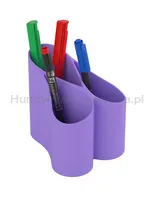 Przybornik na biurko ICO Lux, pastelowy fioletowy - 2