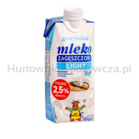 Spółdzielnia Mleczarska w Gostyniu. Mleko zagęszczone niesłodzone light 2,5% gostyńskie 500g