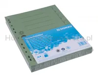 Donau Przekładka Karton A4, 235X300Mm, 1-10, 1 Karta, Zielona  - 2