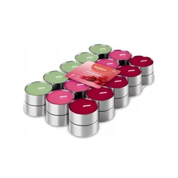 Bolsius Podgrzewacze Zapachowe 3,5H 30 Szt. Żurawina